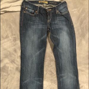Express Barely Boot Jeans size 6L